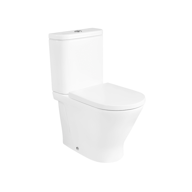 Inodoro THE GAP ROUND compacto Roca completo con salida dual